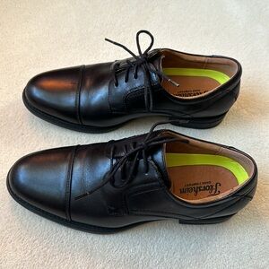 Florsheim Black Midtown Cap Oxford Dress Shoes